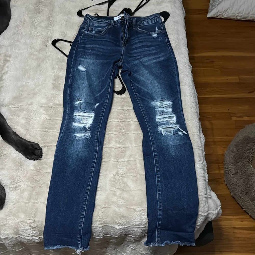 Mica ripped jeans